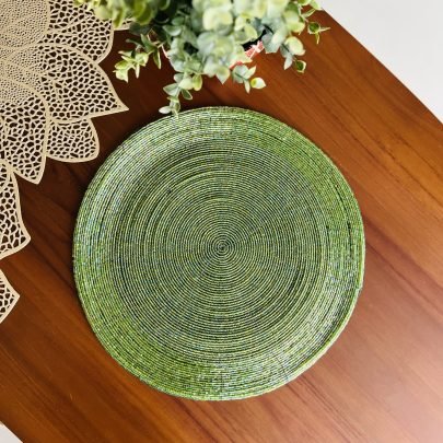 Decorative Table Mat (Light Green)