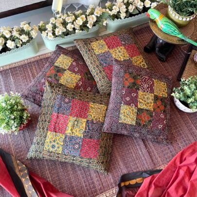 Cotton Cushion Covers (Set of 4, Prakriti2)