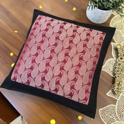 Brocade Silk Cushion Cover (Umera1)