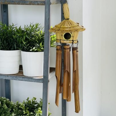 Wooden Wind Chimes (light brown)