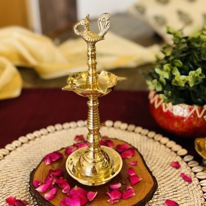 Brass Diya Stand (Medium)