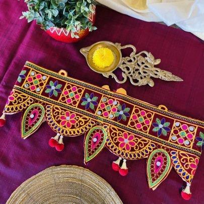 Decorative Door Hangings (Torans)(Red)