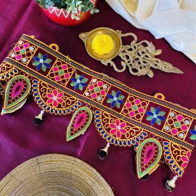 Decorative Door Hangings (Torans)(Brown)