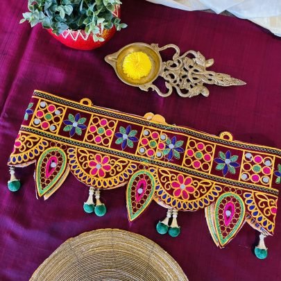 Decorative Door Hangings (Torans)(Green)