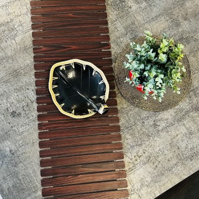 Bamboo Table Runner (Dark Brown)