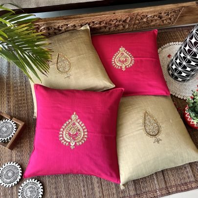 Silk Cushion Covers (Set of 4, GP3)