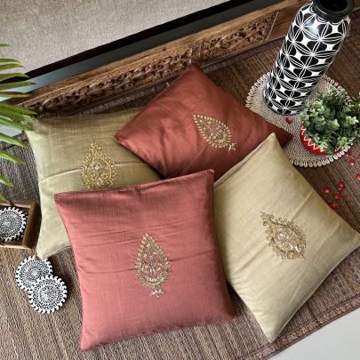 Silk Cushion Covers (Set of 4, GP1)