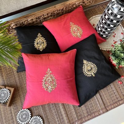 Silk Cushion Covers (Set of 4, GP4)