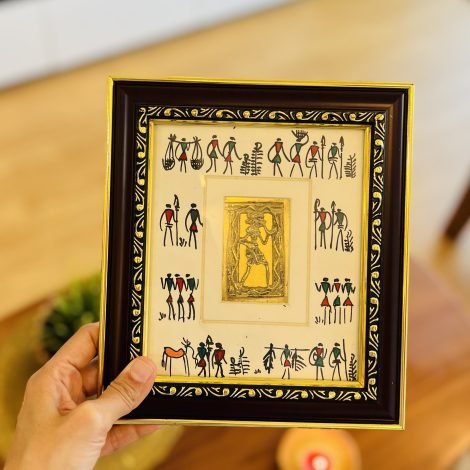 Festive Wall Art & Diya Gift Set (D14) - Image 3