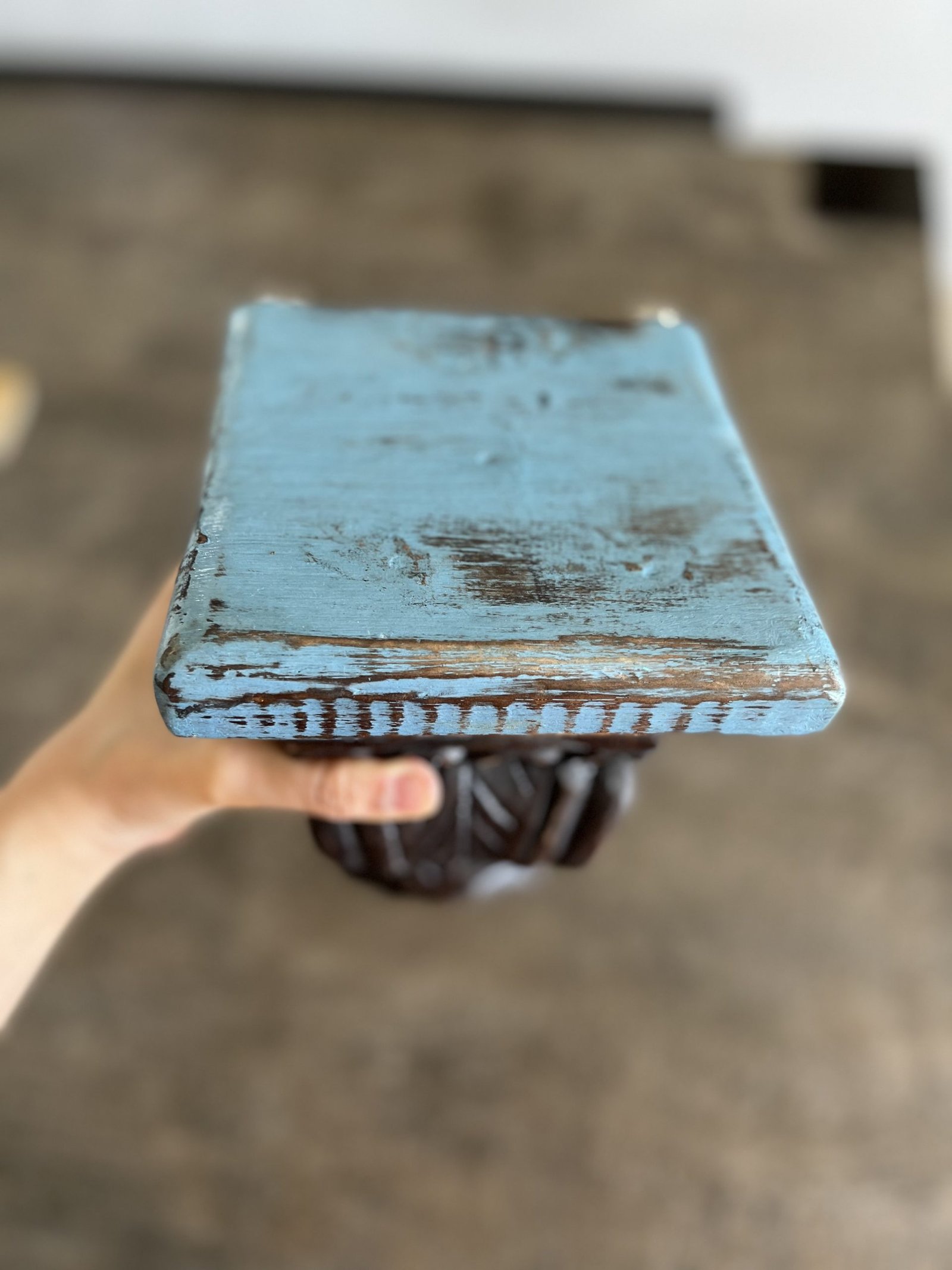 Wooden Wall Stand to JustFab