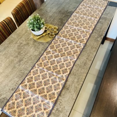 Printed Satin Table Runner (D3)