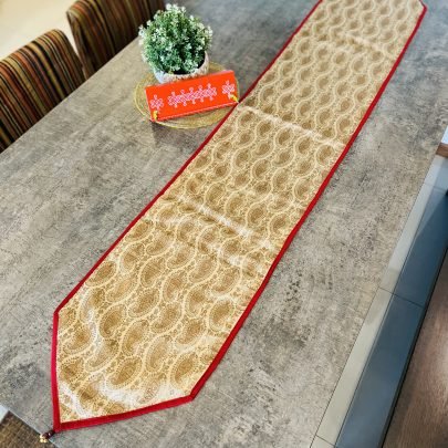 Brocade Silk Table Runner (D1)
