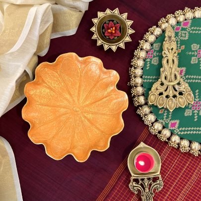 Decorative Tray (Orange)