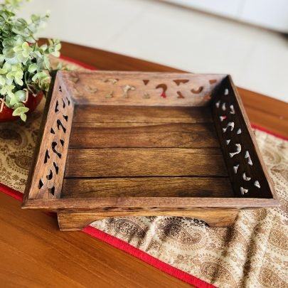 Multipurpose Teak Wood Tray