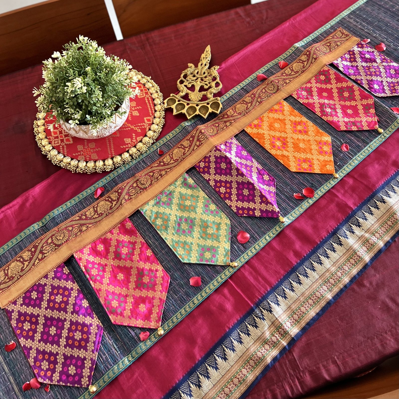 Brocade Silk Door Hangings (Torans, D3) - Image 2