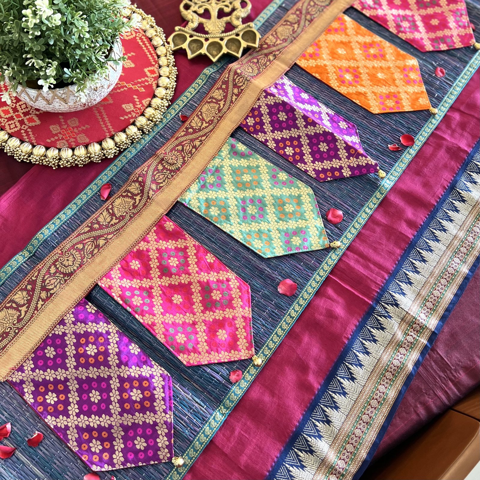 Brocade Silk Door Hangings (Torans, D3)