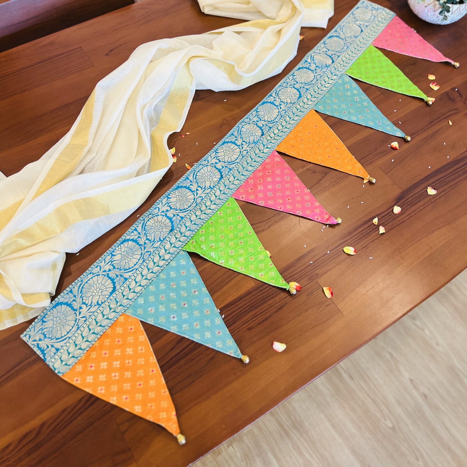 Brocade Silk Door Hangings (Torans, D8) - Image 2