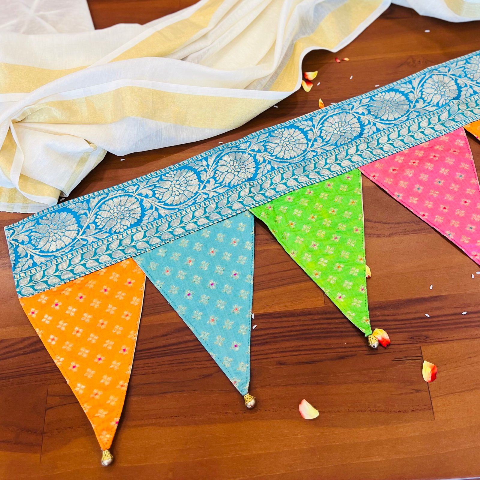 Brocade Silk Door Hangings (Torans, D8) - Image 3