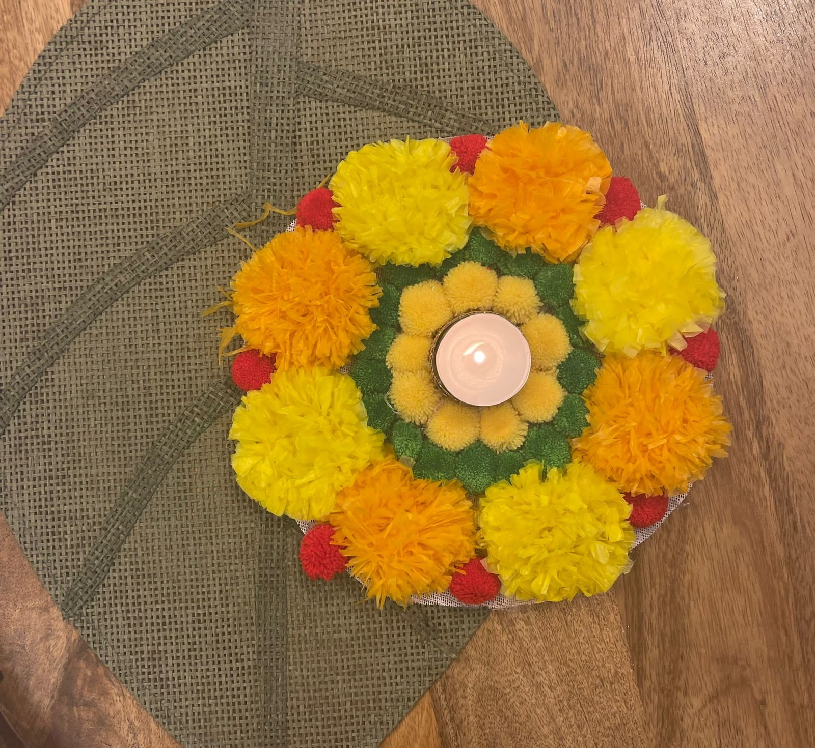 Festive Rangoli Mat - Image 2