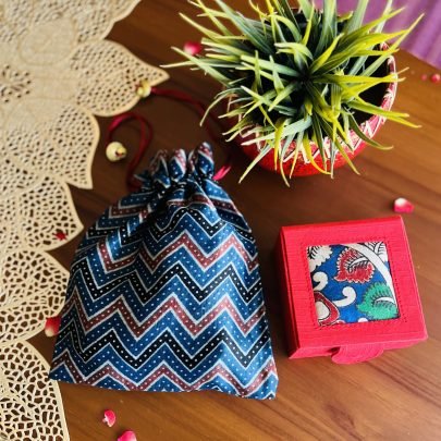 Potli & Kalamkari Box Gift Set B