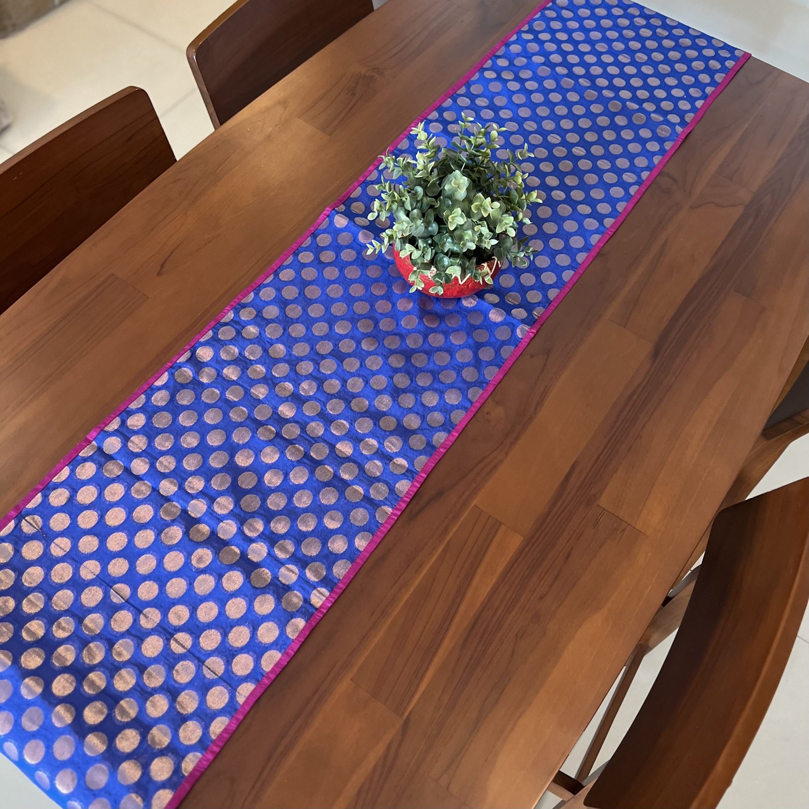 Brocade Silk Table Runner