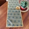 Festive Printed Silk Table Runner (B3)