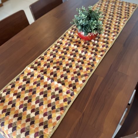 Festive Silk Table Runner (D3) - Image 3