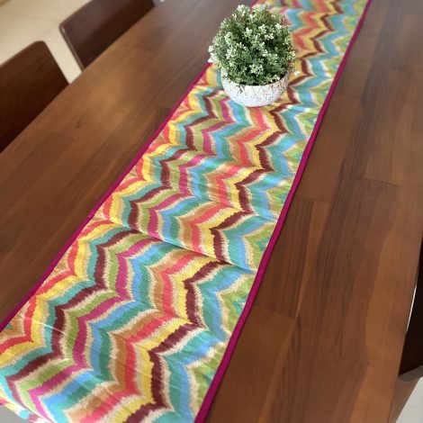 Festive Silk Table Runner (D2) - Image 2