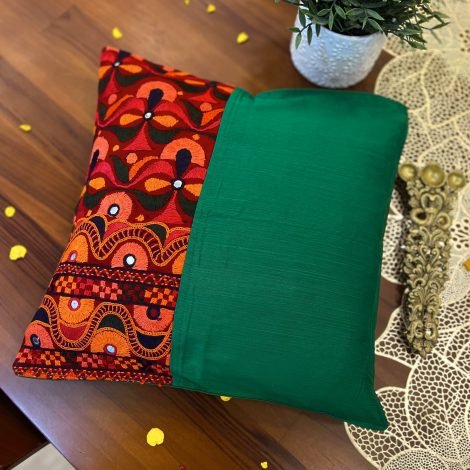 Hand Embroidered Cushion Cover ( G1B) - Image 2
