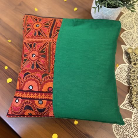 Hand Embroidered Cushion Cover (G1C) - Image 2