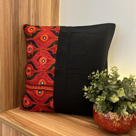 Hand Embroidered Cushion Cover (B1H)