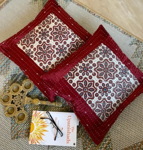 Mashru Silk Cushion Cover (NS2A) - Image 4
