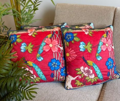 Beaded Cushion Covers (Set of 4, CP1)