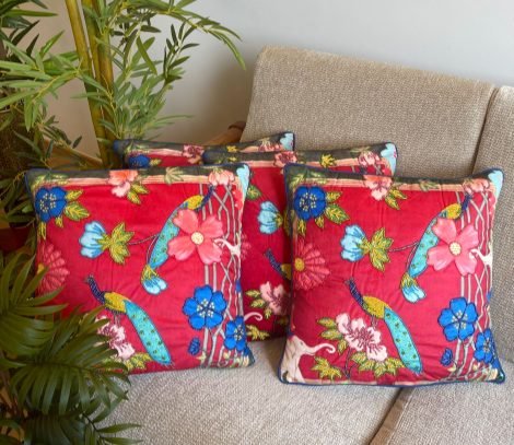 Beaded Cushion Covers (Set of 4, CP1) - Image 3