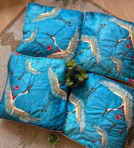 Beaded Cushion Covers (Set of 4, CP2) - Image 3