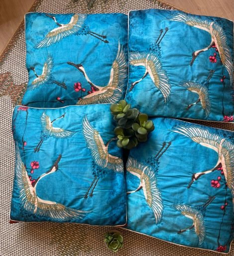 Beaded Cushion Covers (Set of 4, CP2)