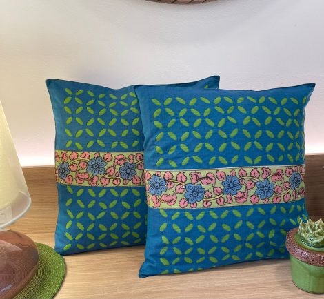 Cotton Appliqué with Kalamkari Design (NS4) - Image 4