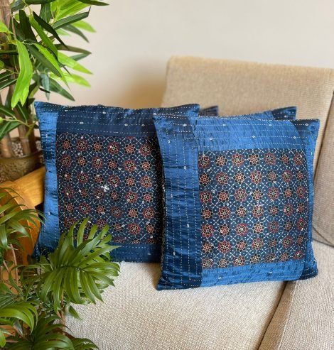 Mashru Silk Cushion Cover (NS6) - Image 2