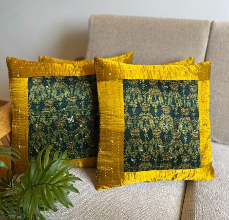 Mashru Silk Cushion Cover (NS7) - Image 3