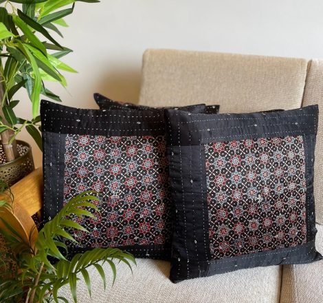 Mashru Silk Cushion Cover (NS5) - Image 3