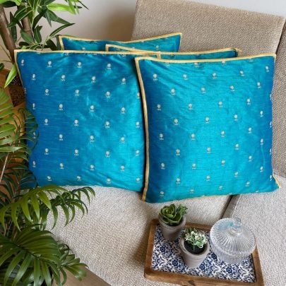 Silk Cushion Covers (Set of 4, N5)