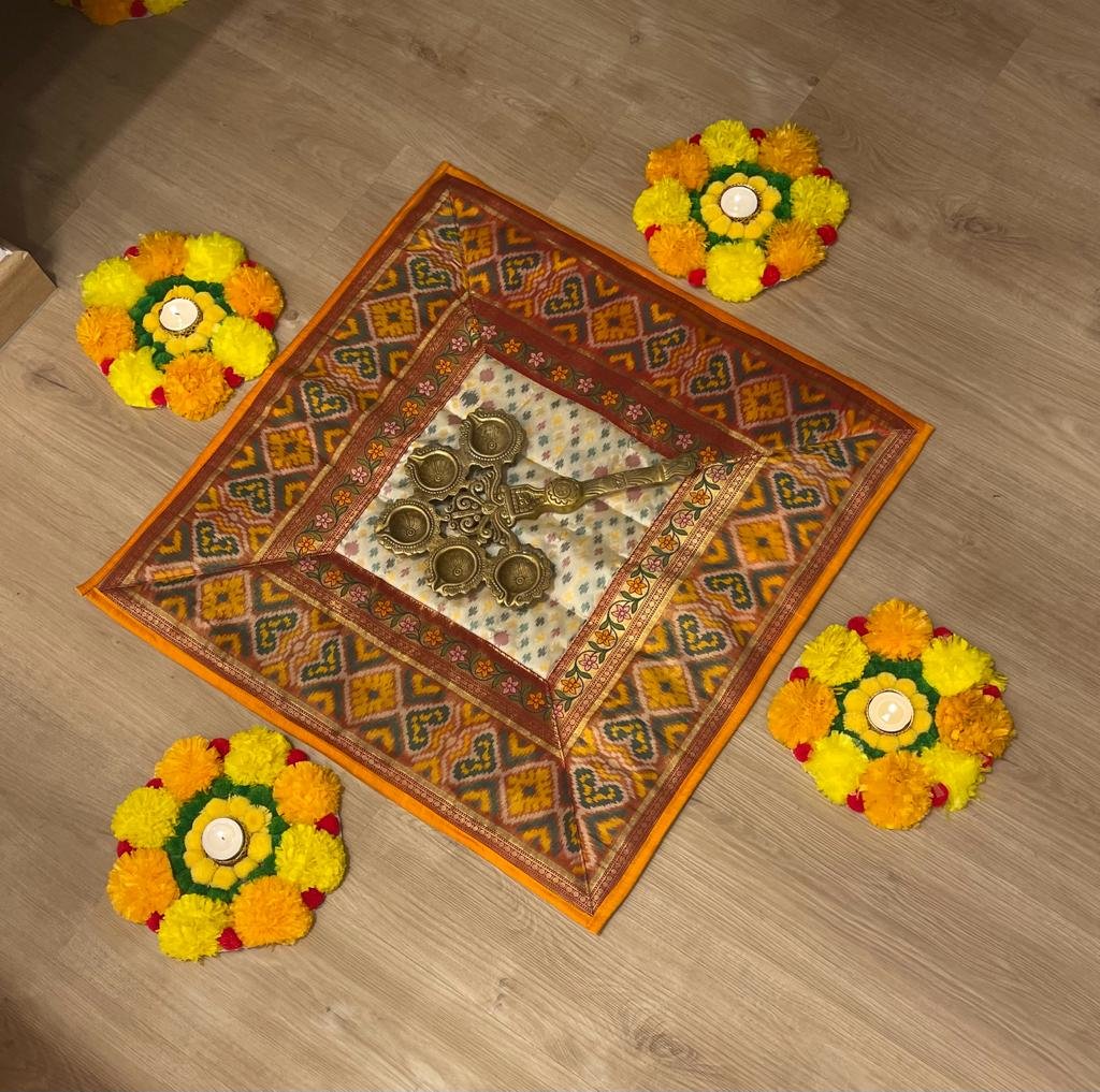 Festive Rangoli Mat - Image 3