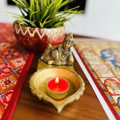 Brass Diya (Kuber)