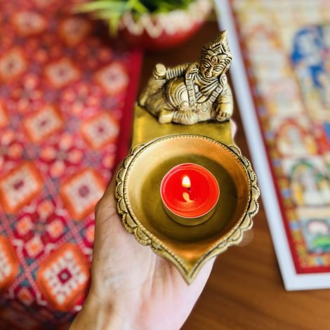 Brass Diya (Kuber) - Image 3