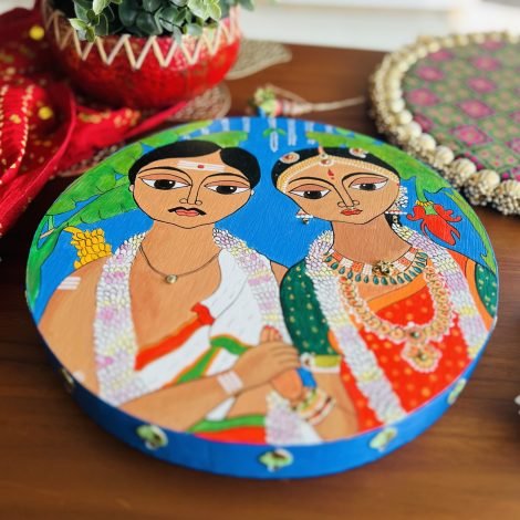 Ethnic Wooden Table Top Decor - Image 3