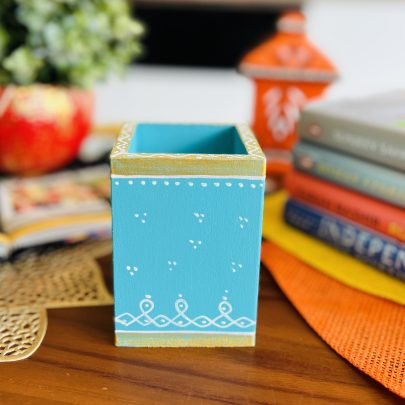 Multipurpose Wooden Stand (Light Blue)