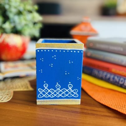 Multipurpose Wooden Stand (Blue)