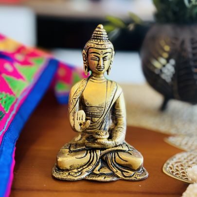 Brass Buddha Idol
