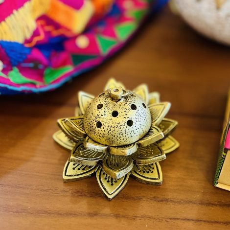 Brass Dhoop Diya (Design 2)
