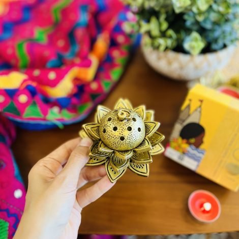 Brass Dhoop Diya (Design 2) - Image 6